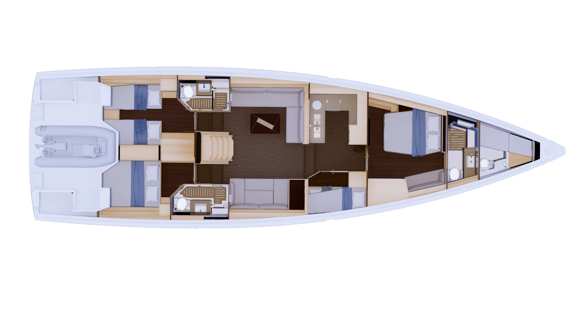 organigramme dufour yachts