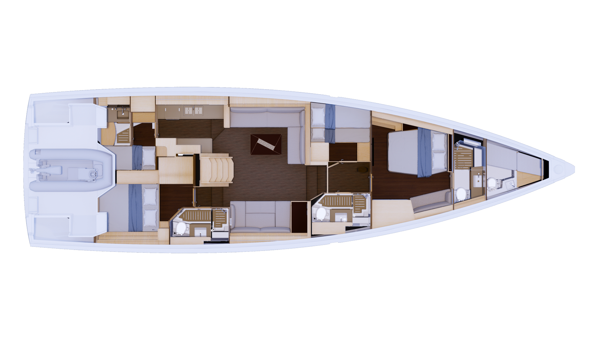organigramme dufour yachts